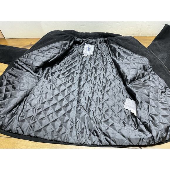 Vintage JLC Adventures On The Wing American Classic M 100% Leather Jacket - Picture 10 of 14